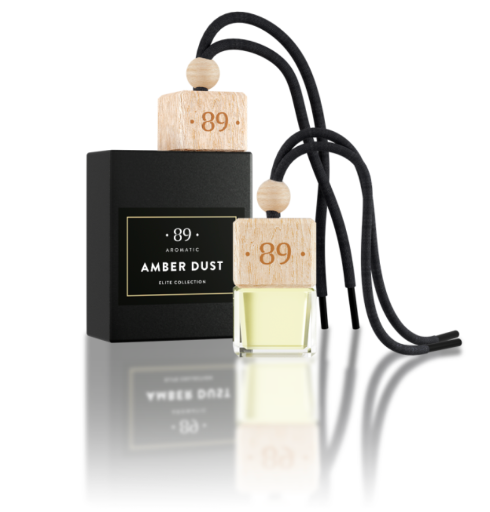 Hanging Air Freshener Elite Collection - AMBER DUST (8ml)
