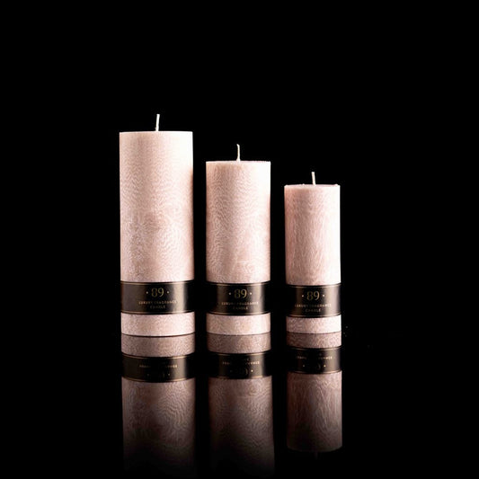 Scented Candle Round - BLUE NIGHT (color: Nude)